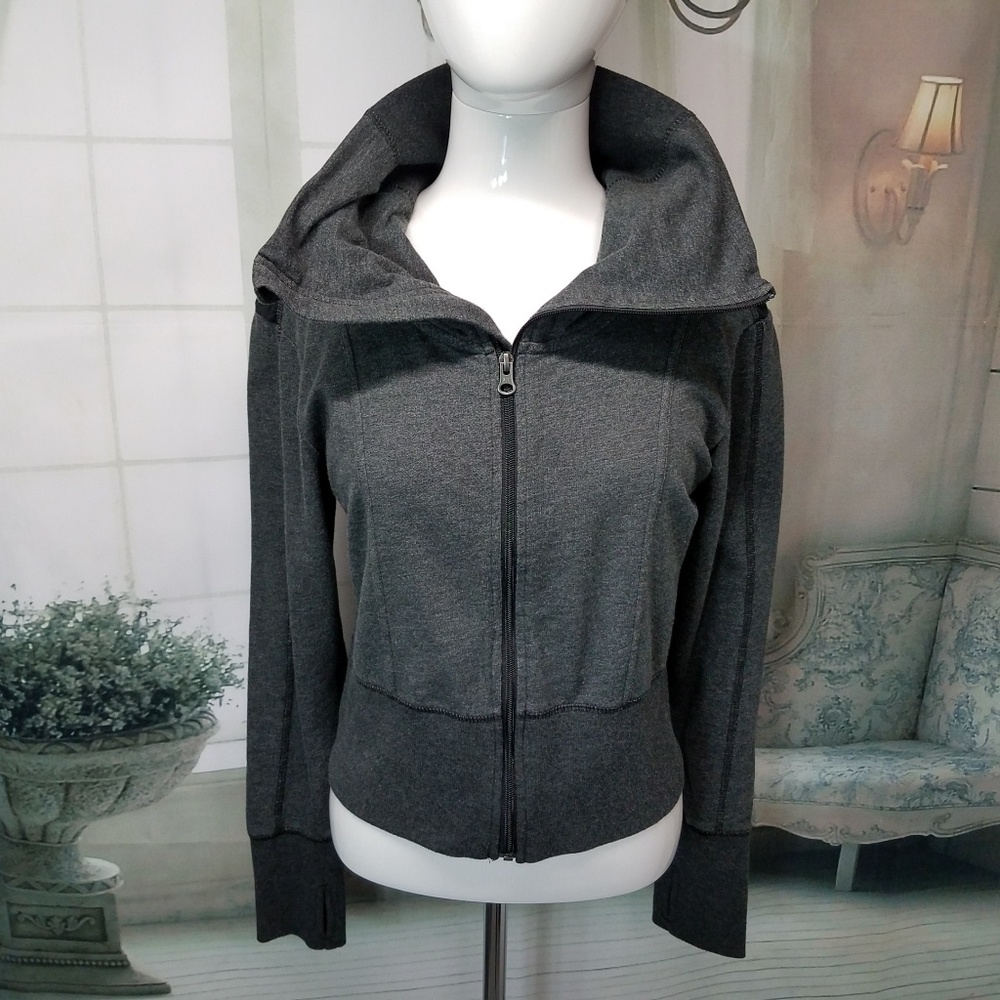 Champion active jacket size medium gray